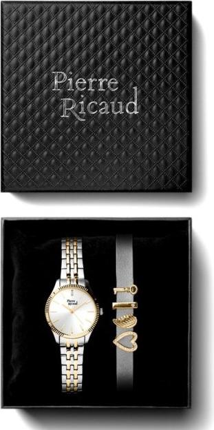 Zegarek Pierre Ricaud P21018.2113Q149.1SL srebrny