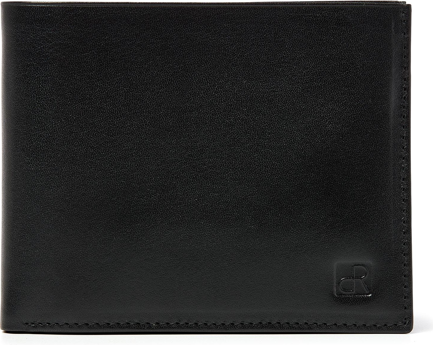 dR Amsterdam Herren Billfold | Brieftasche Herren | Herren Leder | 2 Briefgeldfächer, 10 Debitkarten | RFID | Canyon - 2511 Black