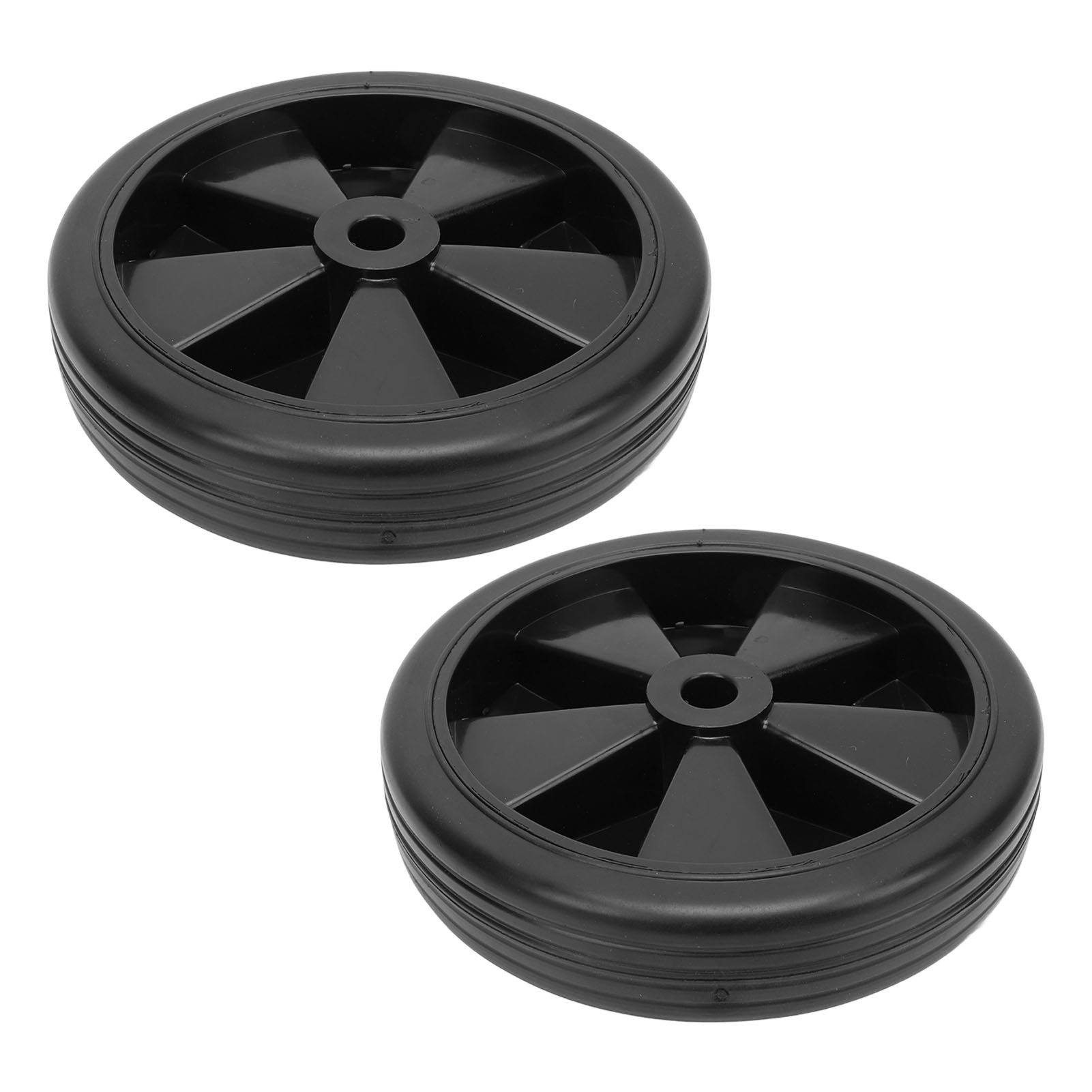 Cocosity Luftkompressor-Rad,6 Zoll Luftkompressor-Rad,Luftkompressor-Ersatzrad,12-Loch-Luftkompressor-Rad,Universal-Luftkompressor-Rad,Gummi-Luftkompressor-Rad