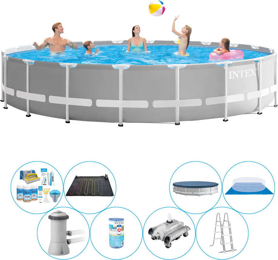 Príslušenstvo k bazénom Plus - Rám Intex Prism Round 610x132 cm