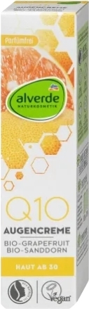 (Alverde, Q10 Augencreme, 15 ml