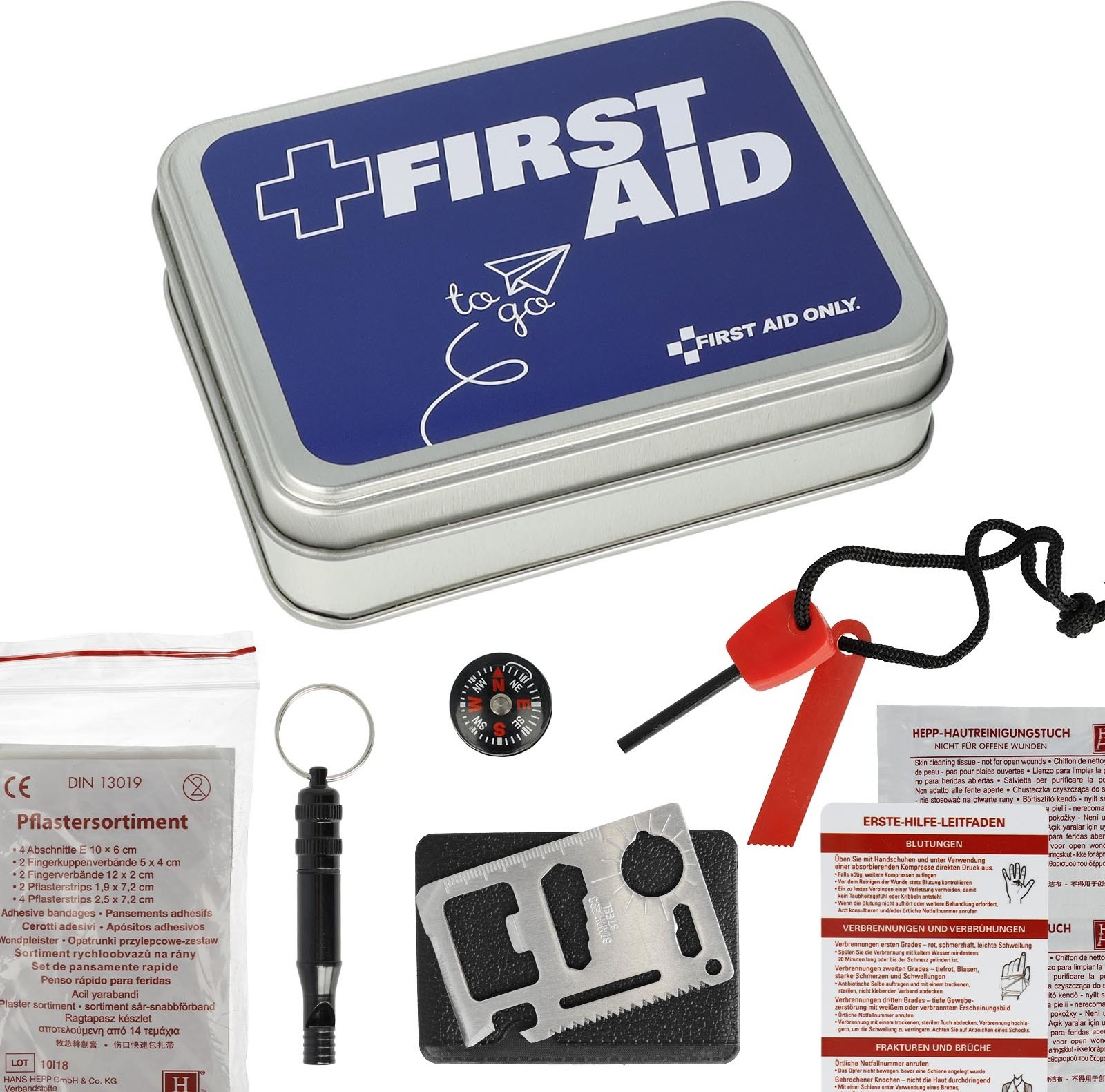 First Aid Only Mini Erste Hilfe Survivalkit P-10053