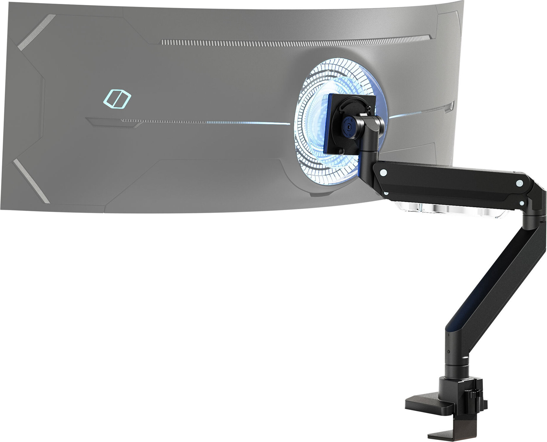 Support d'écran incurvé réglable en hauteur 17-57