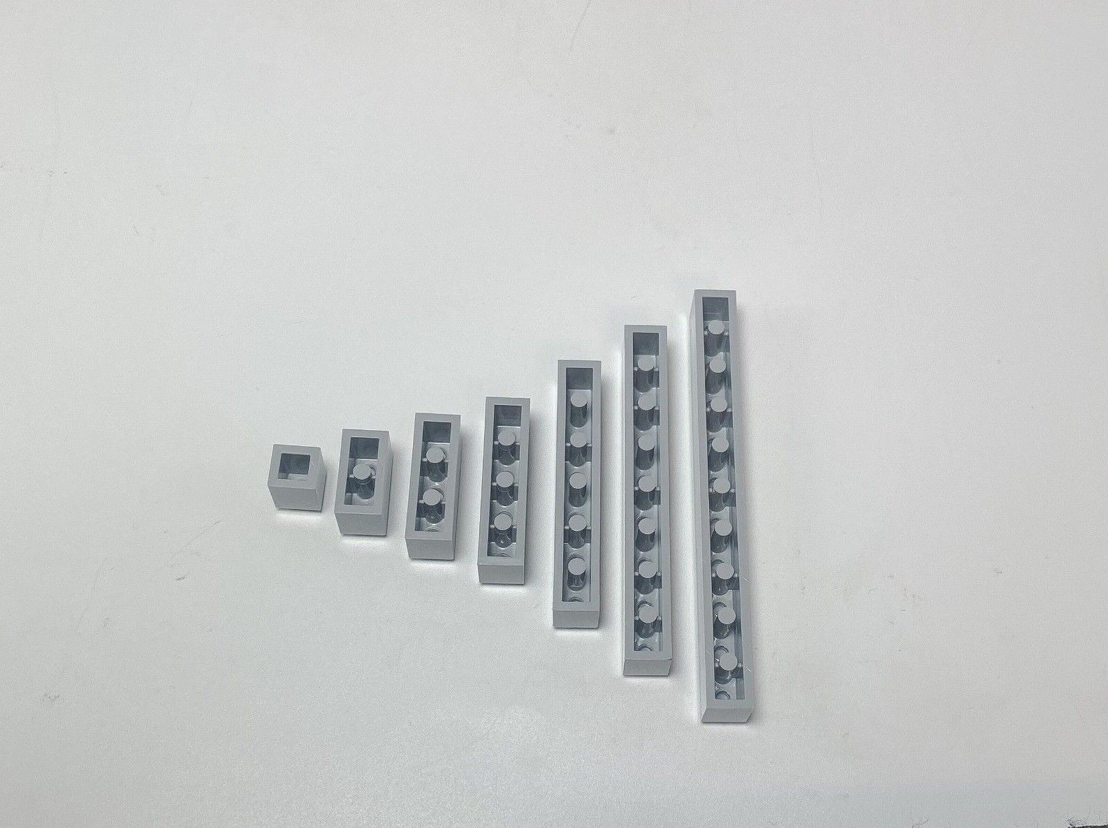 LEGO® 1x1,1x2,1x3,1x4 kocky Vysoké kocky Svetlo šedé Zmiešané NOVINKA! Množstvo 500x