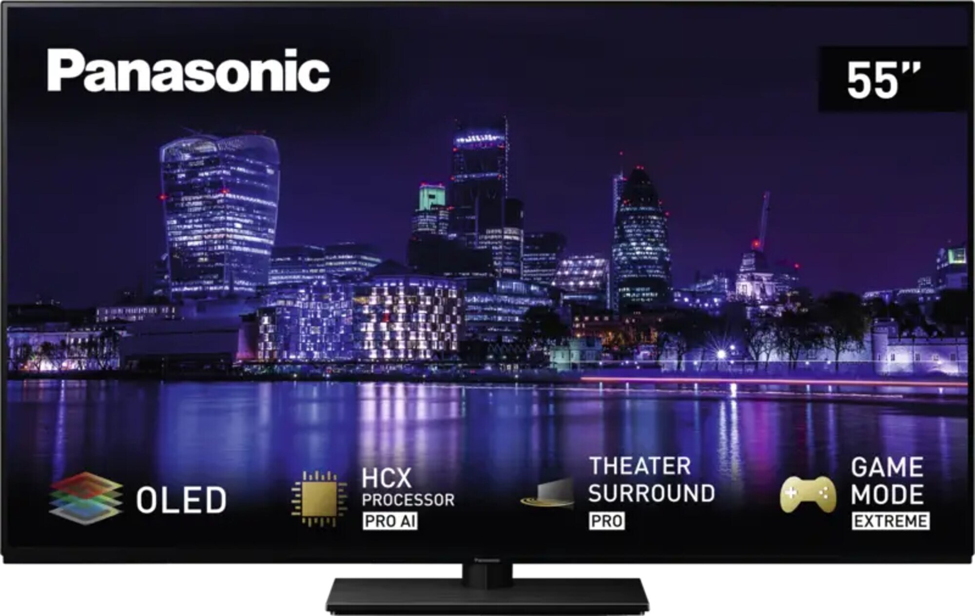 Panasonic Oled Fernseher, 4K Uhd Hdr Penta Twin TX-55MZW984