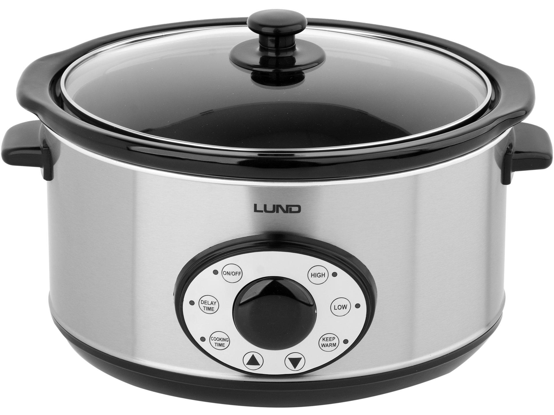 LUND Langsamkocher mit Zeitschaltuhr - 280W - 4,5L 67660