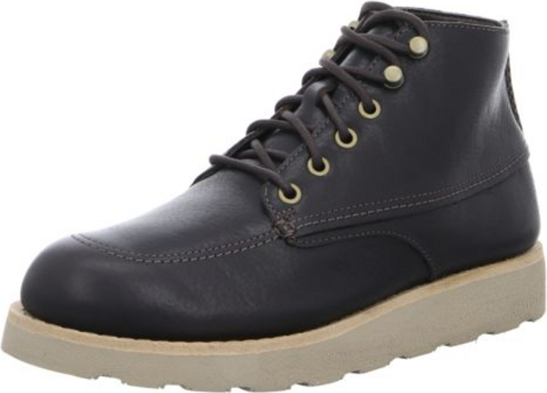 Clarks Trace Quest pánske topánky, kožené, tmavohnedé, zimná obuv, NOVINKA - pánske topánky topánky, hnedé, kožené