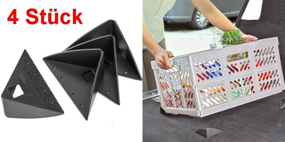 Antirutsch Anti Rutschmatte Ladungssicherung Kofferraum Blau 4 Stk Car Klett