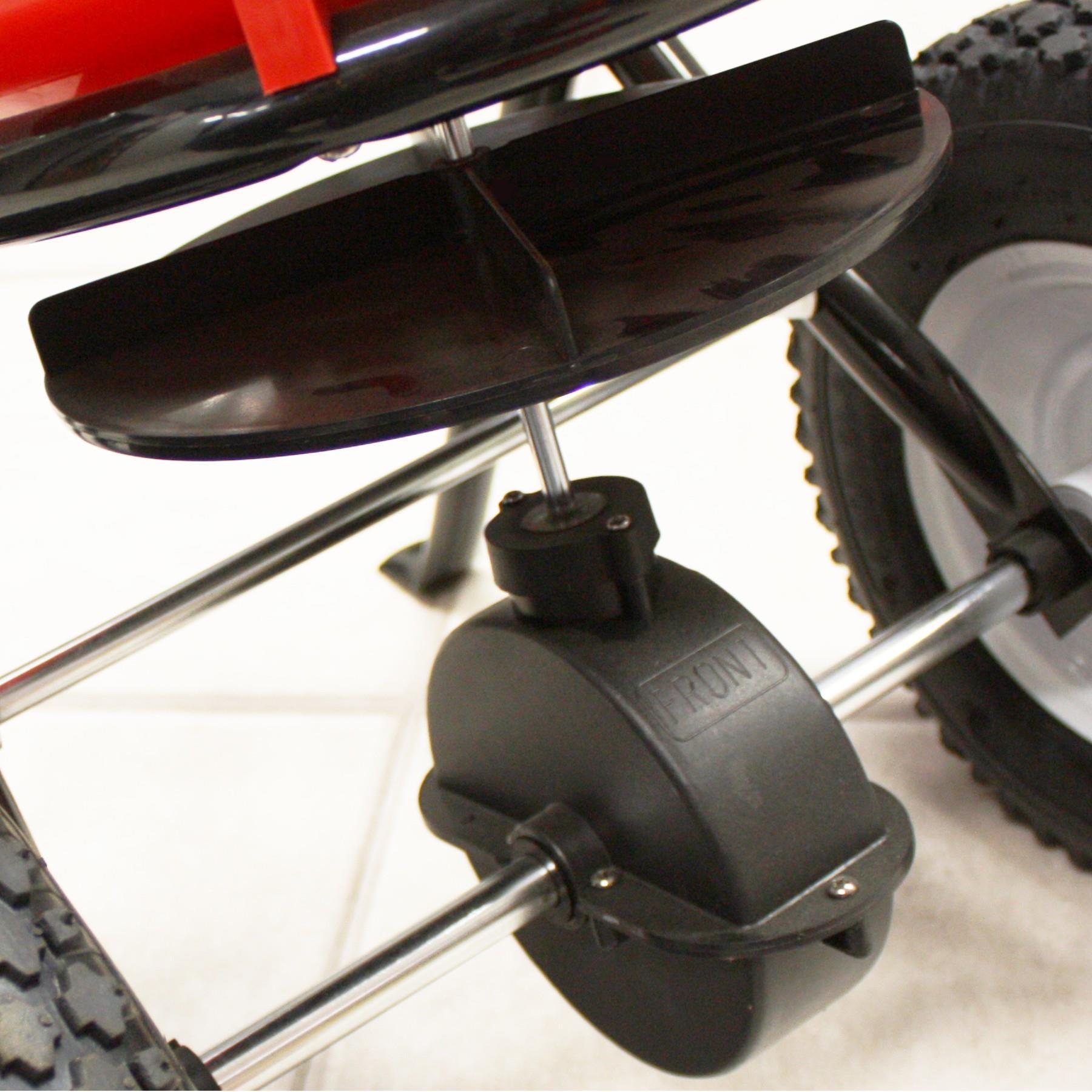 BauSupermarkt24 PROFI STREUWAGEN 25 LITER Salzstreuer Salzstreuwagen Rasenstreuwagen Gartenstreuwagen Streuer Düngerstreuer Samenstreuwagen Handstreuwagen Streugutwagen Tausalzwagen Granulatstreuer 103-110-0002