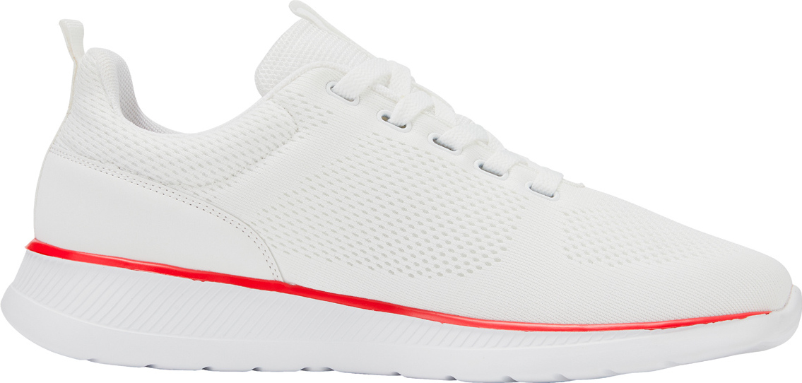 JAKO Sneaker Team Mesh, weiß/rot,