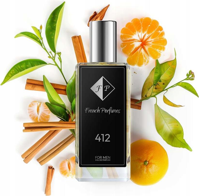 FP French Perfumes | Herrenparfüm Nr. 412 – 1Milliooon Privee – 60 ml – 20 % Parfümöl | Orientalisch-Holziger Herrenduft – Elegant & Langanhaltend Nr 412 - 1Milliooon Privee