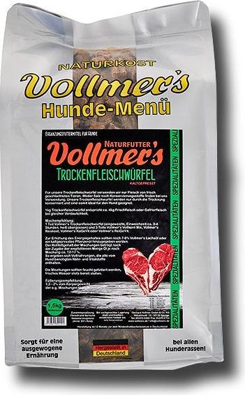 Vollmers Trockenfleischwürfel - 1,5 kg