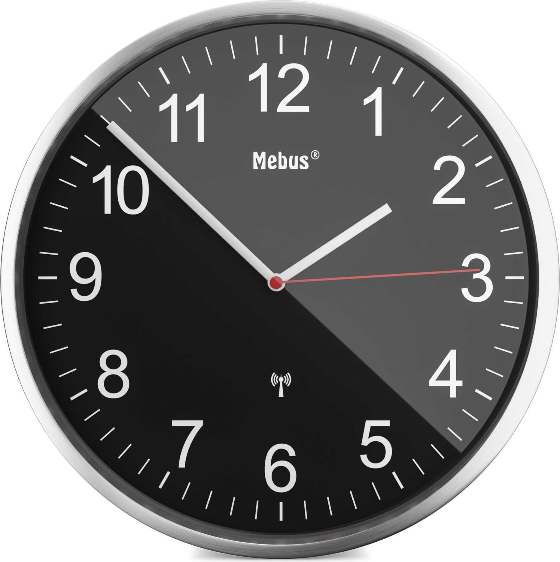 Mebus 19578 Funk-Wanduhr Wanduhren