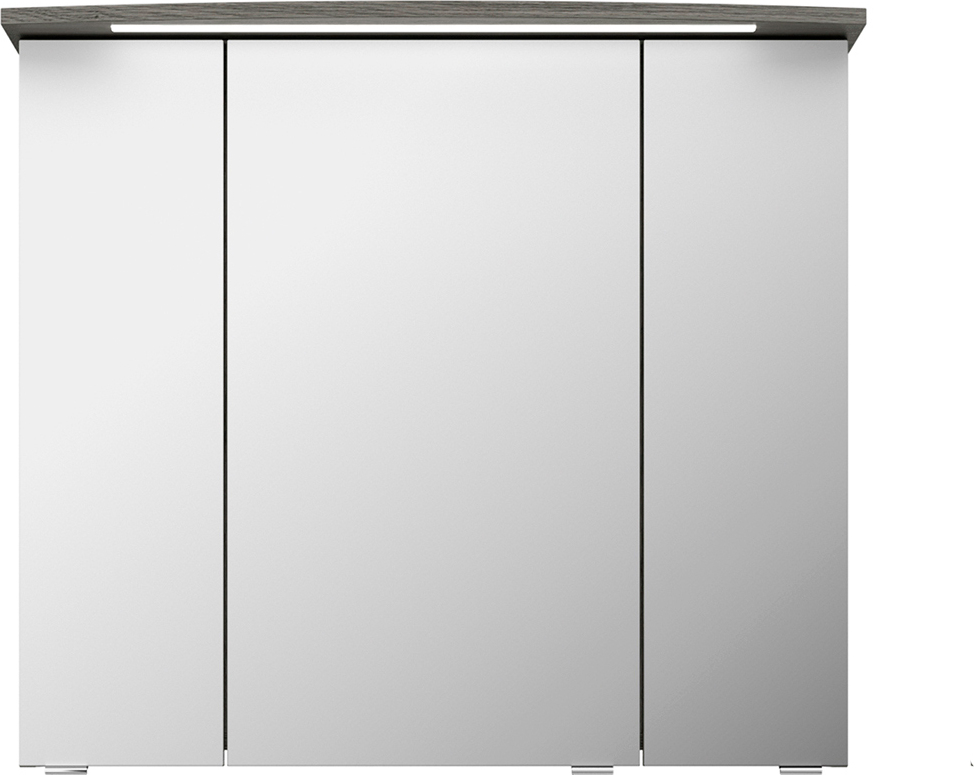 Pelipal Serie 4010 Spiegelschrank 4850.19805051 Korpusfarbe Graphit Str. quer NB 82 cm 485019805051