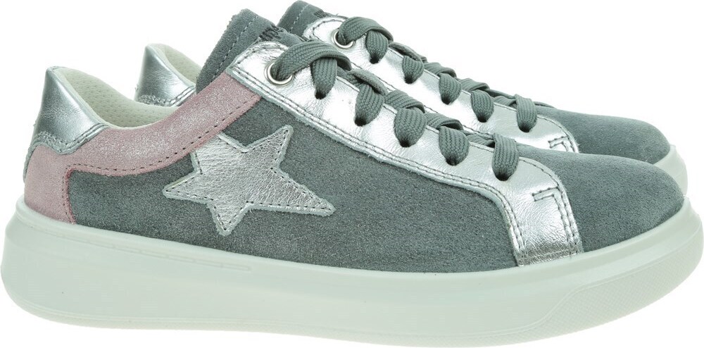 Superfit 1-006461-2500 dievčenské tenisky Cosmo light grey, sivé, veľkosť 29