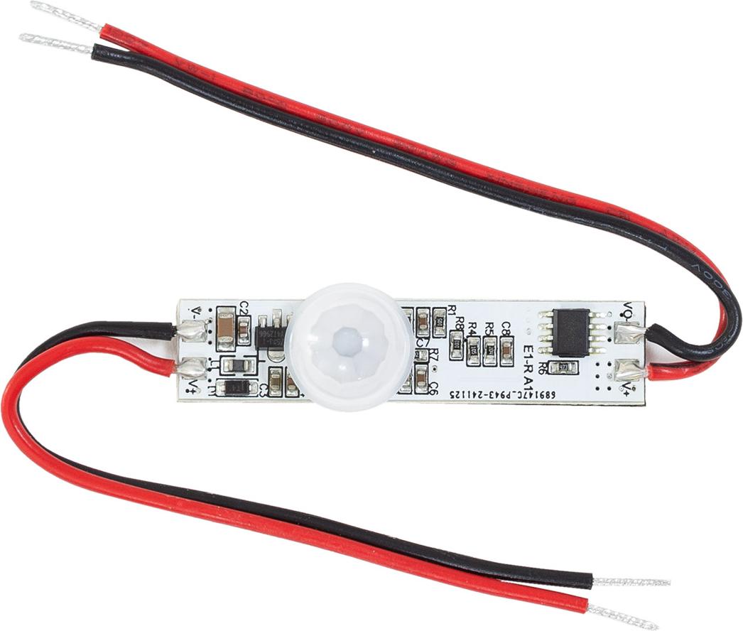 LEDKIA Bewegungsmelder Mini PIR 120º für LED-Streifen Weiß