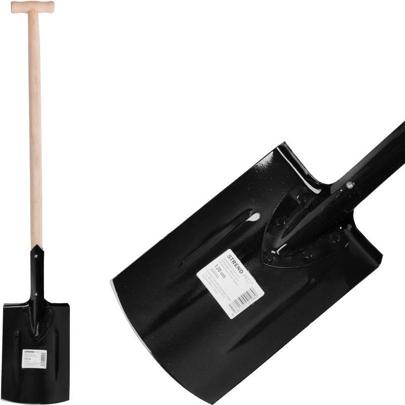 Spaten Strend Pro STYLER X04, gerade, Holzstiel T