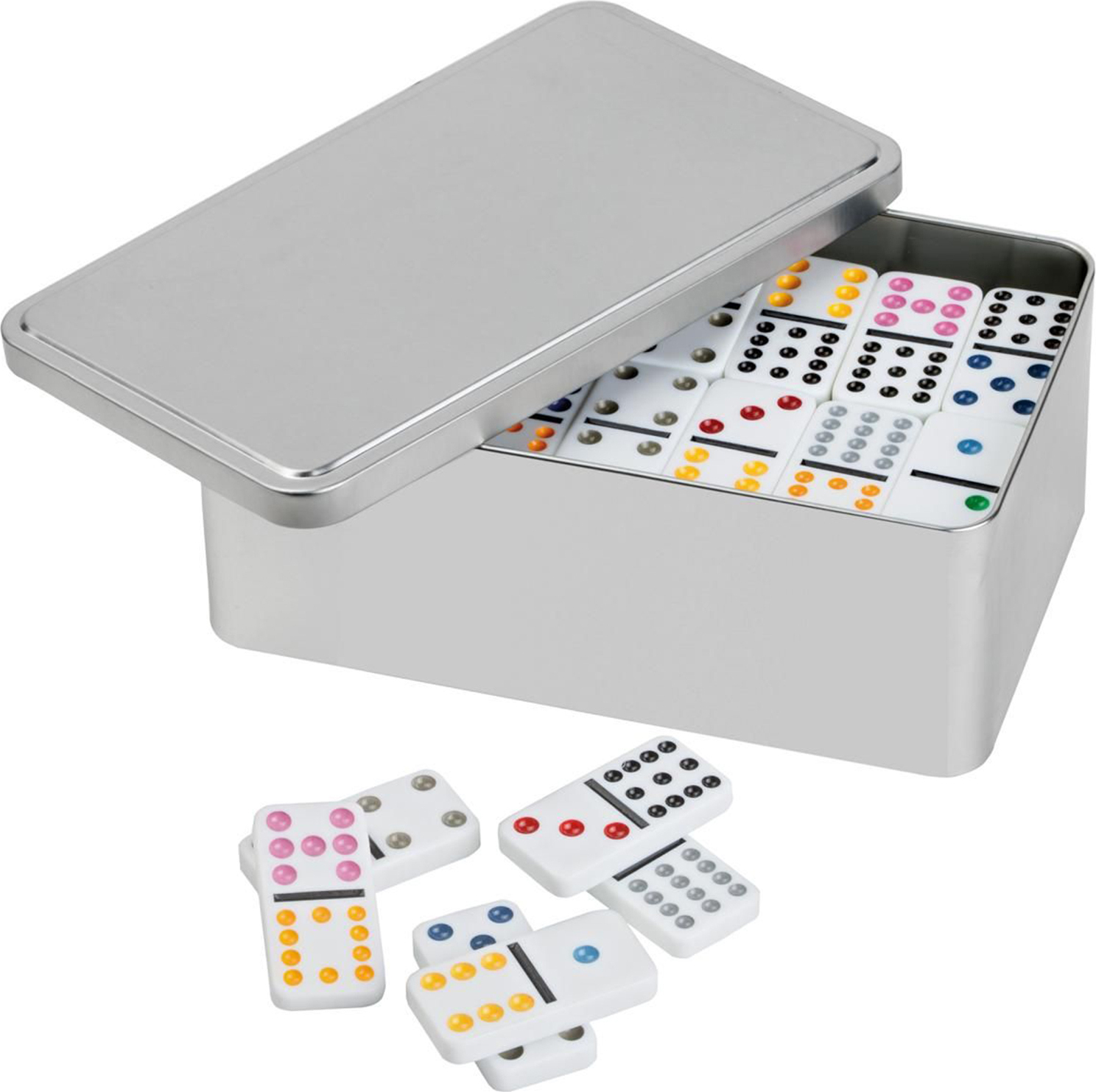 Philos Domino doppelt 12 in Metallbox 1549422