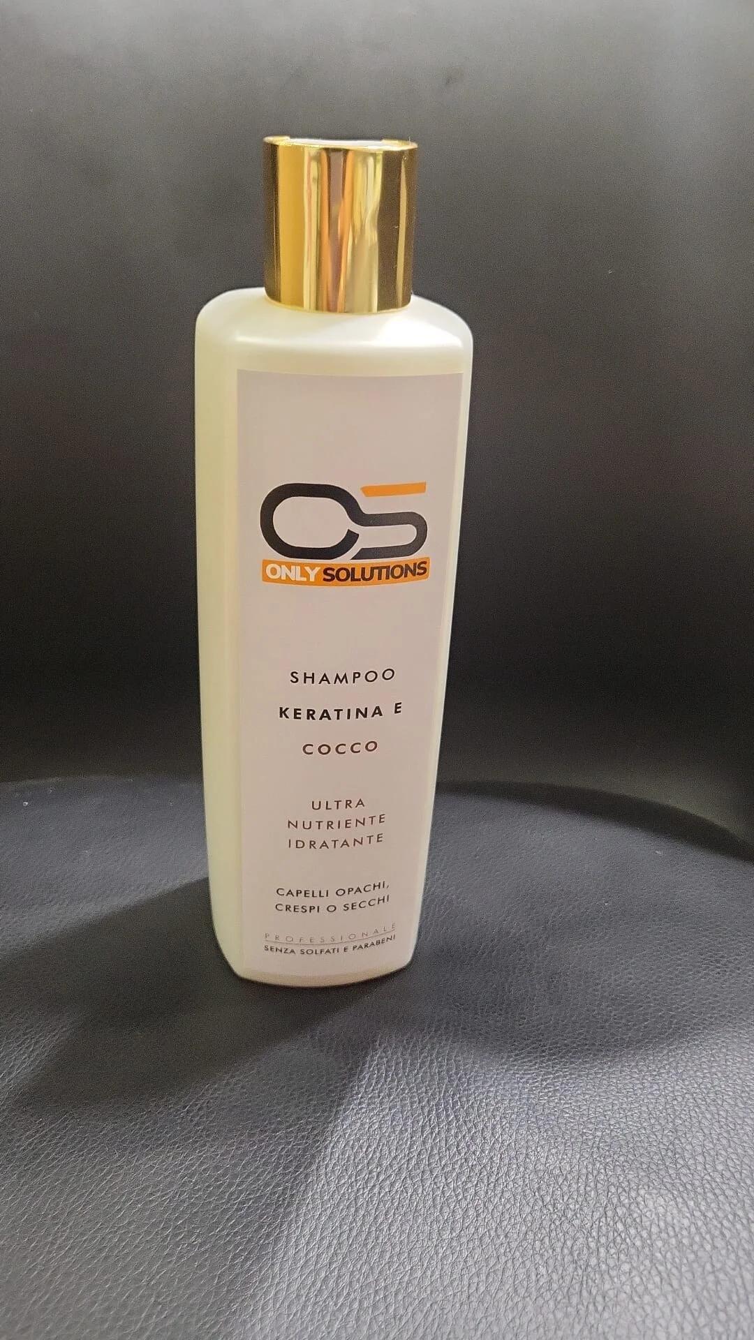 miocosmo Keratin- und Kokosnuss-Shampoo 500 ml