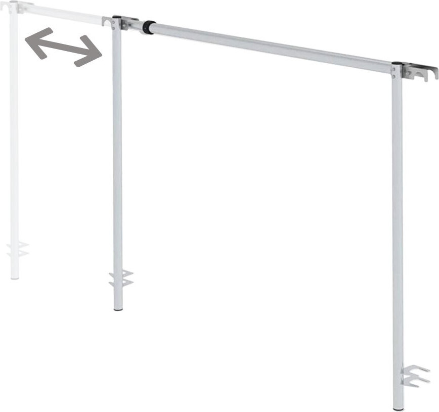 MUNK Günzburger Steigtechnik MUNK Montage- Sicherungs- Geländer teleskopierbar 27991