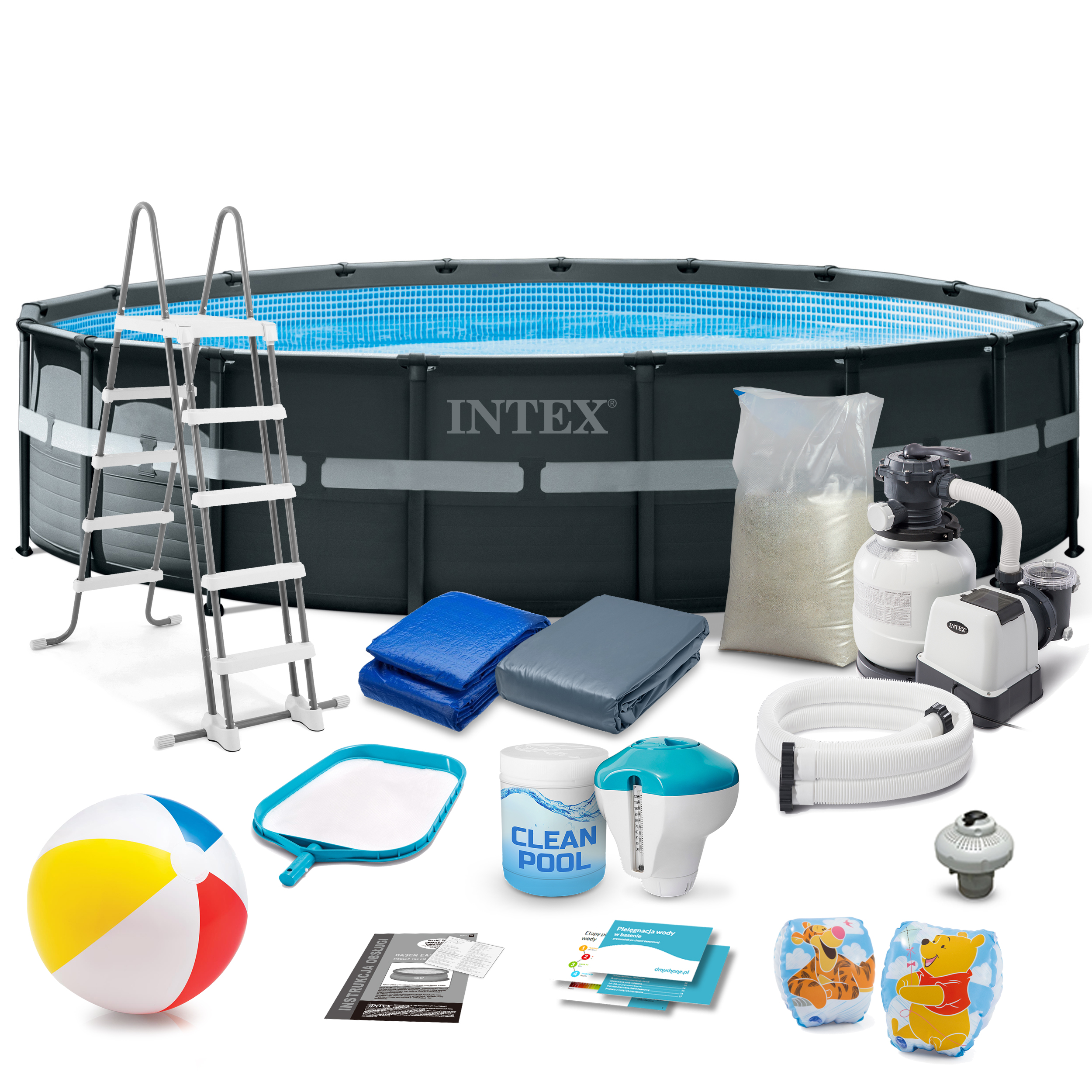 INTEX Frame Pool 549 x 132 cm 18 in 1 Gartenpool