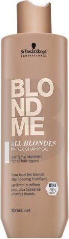 Schwarzkopf Professional BlondMe All Blondes Detox Shampoo čistiaci šampón pre blond vlasy 300 ml