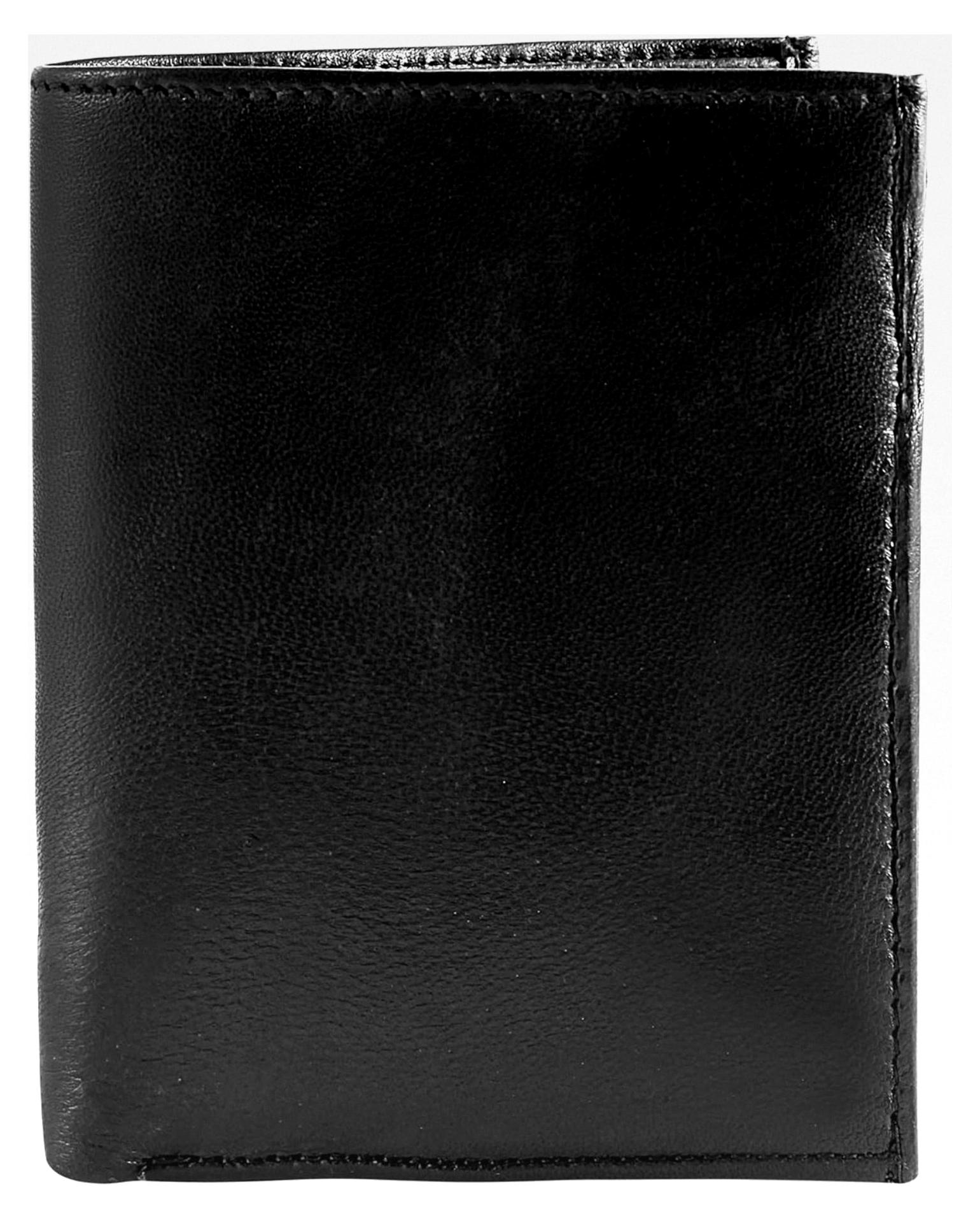 Markenlos Herren Geldbörse aus Echtleder 10x12x2 cm