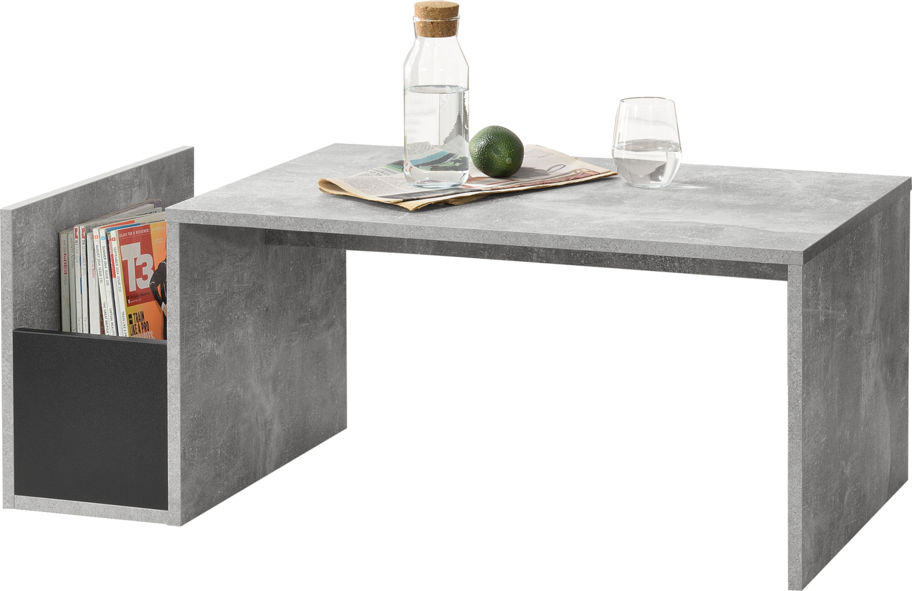 en.casa ABND-9403 Couchtisch Bollnäs - Betonoptik