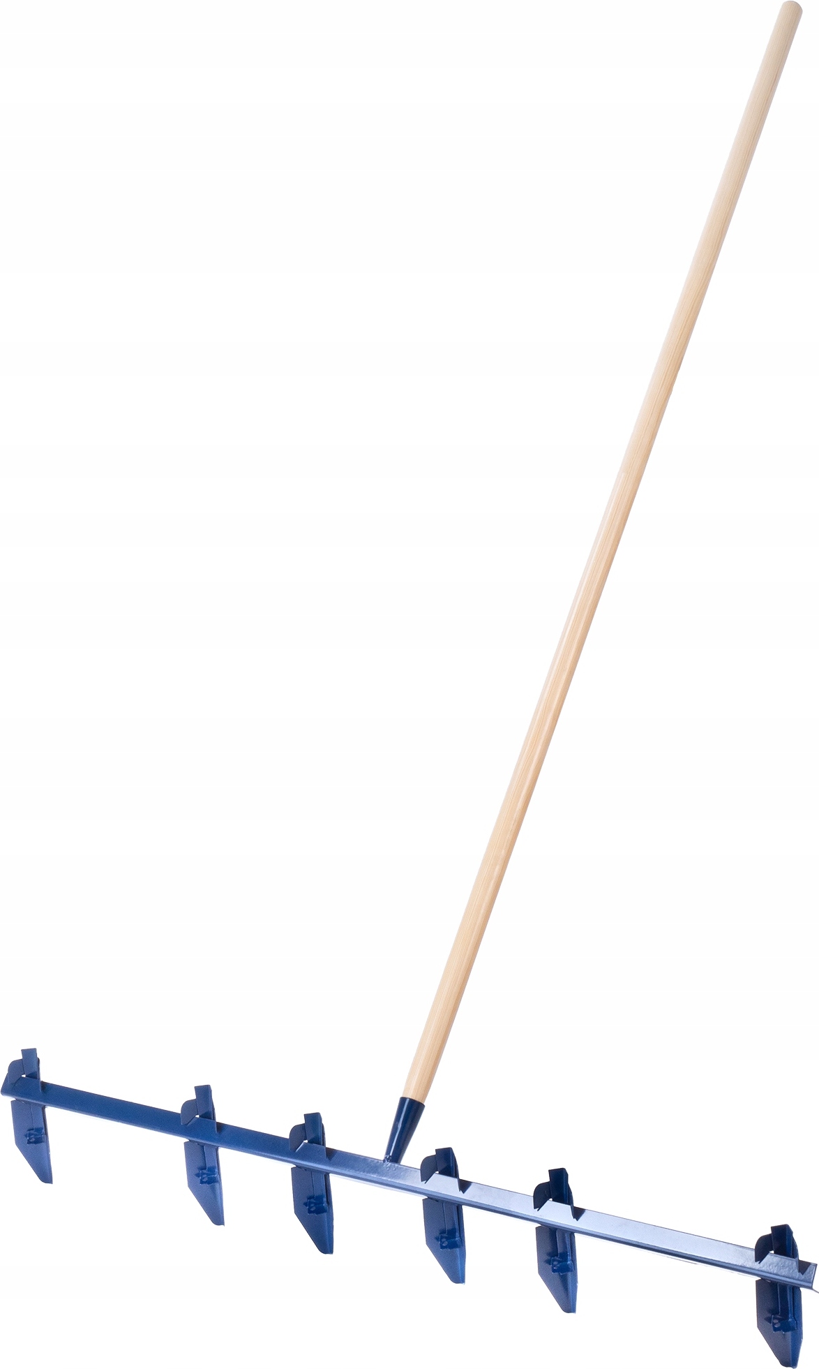 KADAX Rillenzieher mit Stahlklingen, Reihenzieher mit langem Stiel aus Holz, Furchenzieher K3200