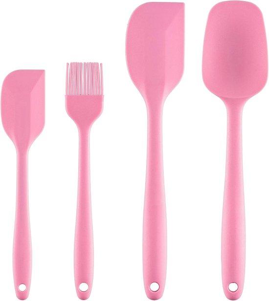 OEM Silikon-Deegschraper-Set, 3-teilig, Rosa 2026