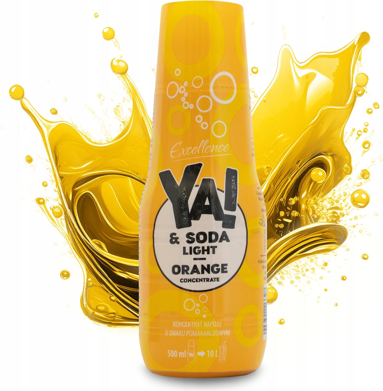 Excellence Orangenlimonadenkonzentrat 500 ml YA!&SODA LIGHT