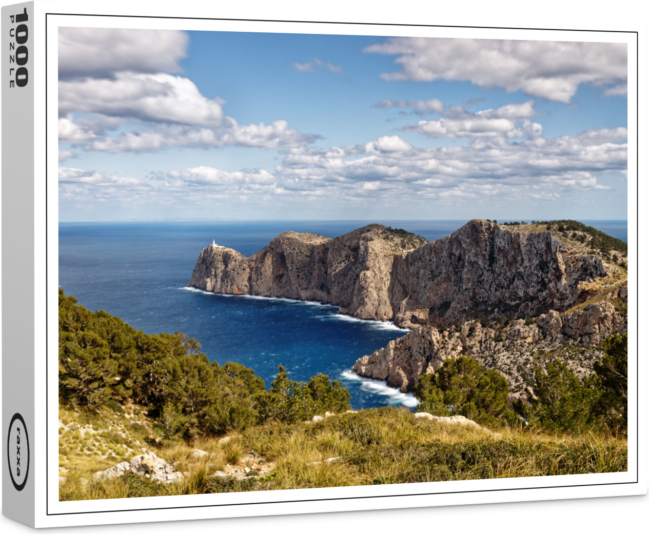 raxxa Premium-Puzzle "Mallorca - Blick zum Cap de Formentor", 1000 Teile 1-14270-3222-218