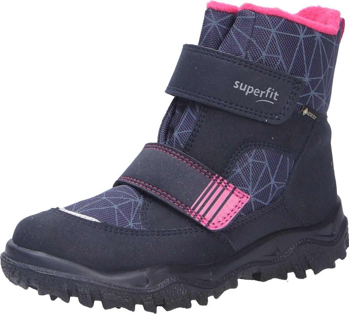 Superfit Mädchen Stiefel, blau(blaupink (8020)), Gr. 33 1-006080-8020