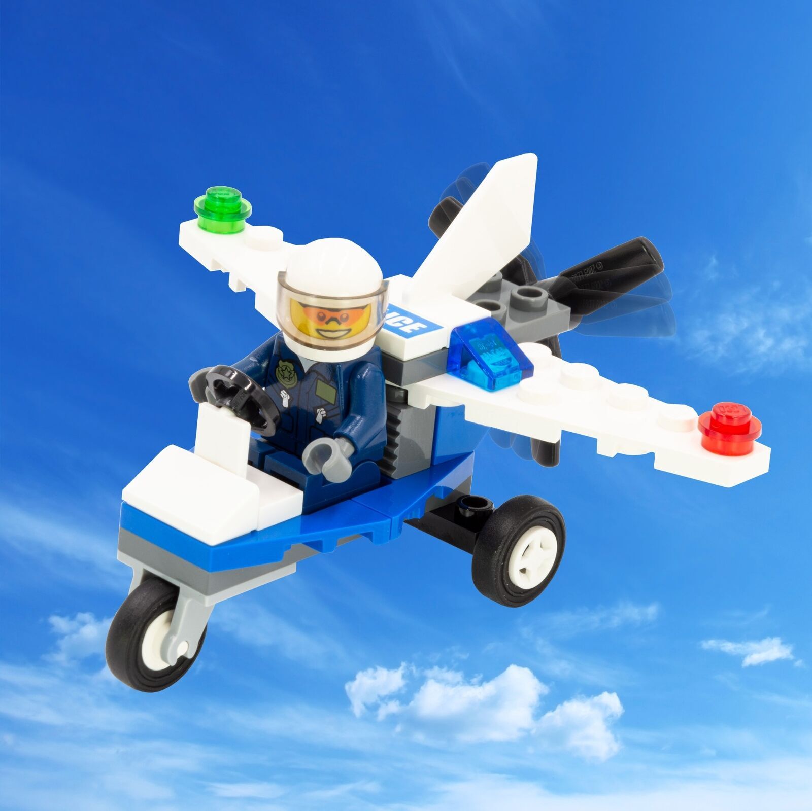 LEGO® 30018 Mestské policajné lietadlo Polybag