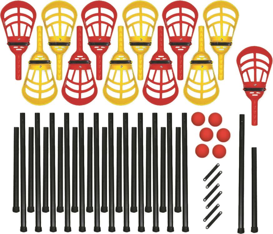 Spordas Lacrosse Set Sofcross-4 für Kinder - Lacrosse lernen M591100