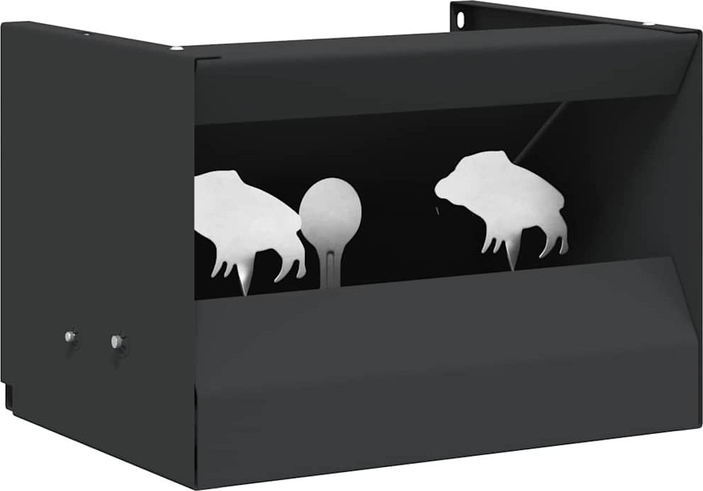 Syfax Kugelfangbox Schwarz 29 x 22 x 20 cm Stahl 45942013597