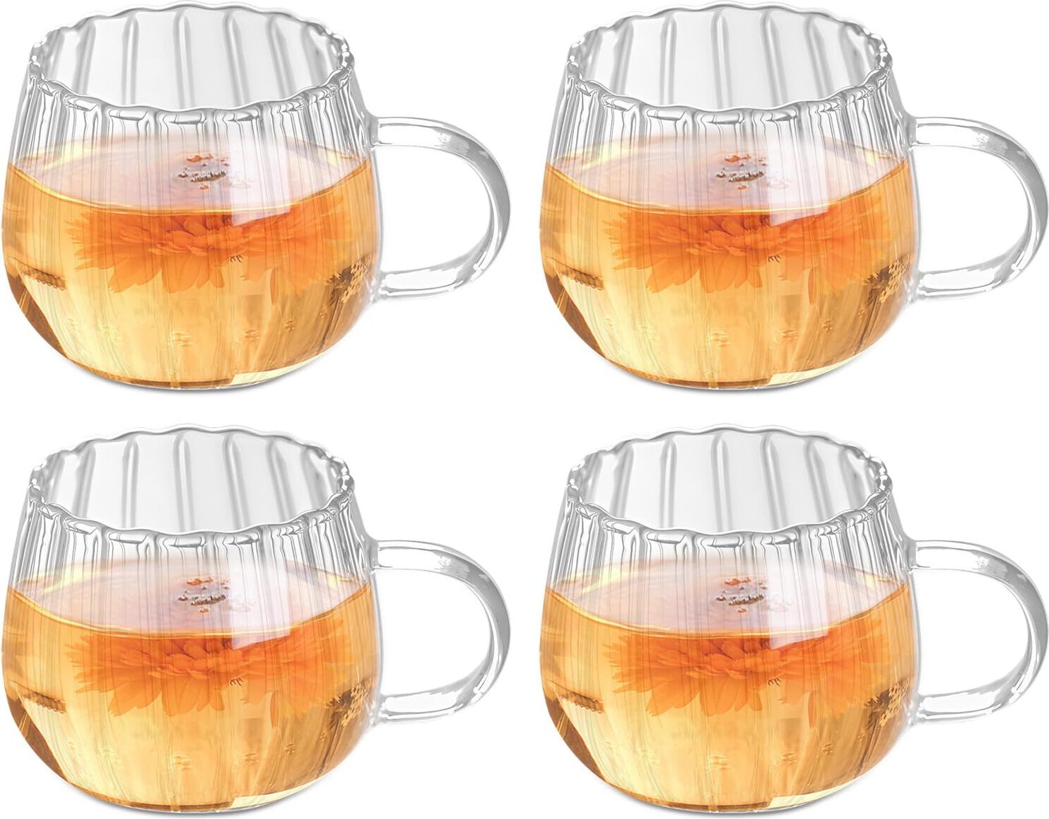 Set Di 2 Tazze Di Ceramica A Forma Di Zucca Per Halloween - Colore