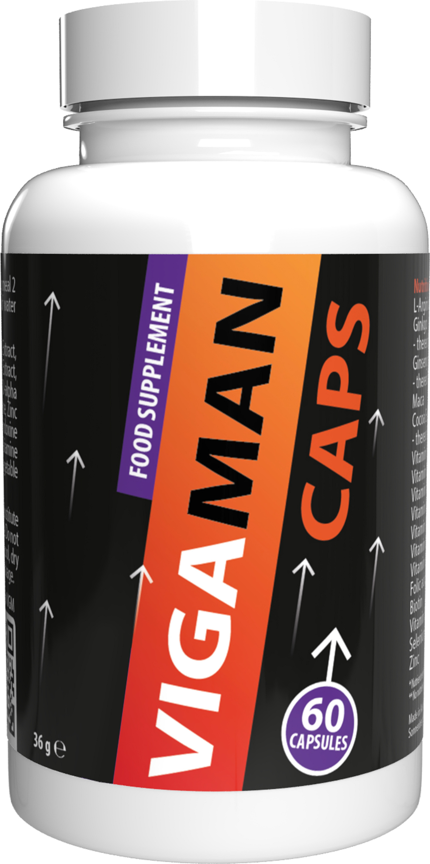 InterGuard AG Vigaman Caps - 60 Kapseln vigaman1x-mens24e1