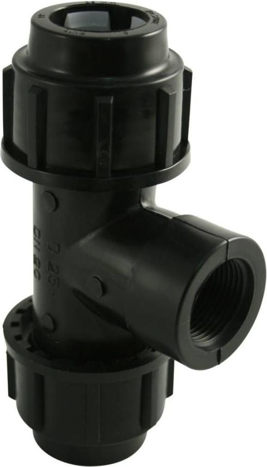 Marley Kaltwasserleitung T-Stück Ø 25 mm x 3/4, IG 416311