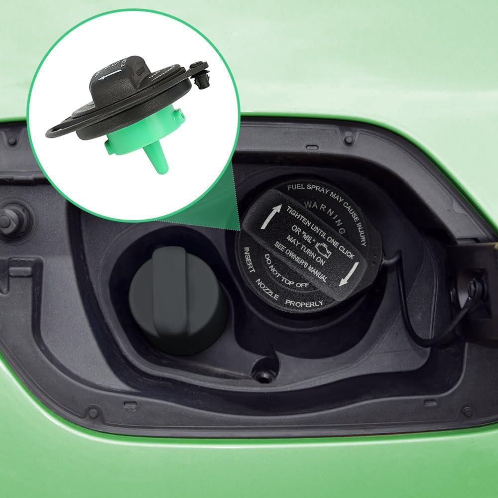 Markenlos Autogas Tankdeckel - Ersatzdeckel für den Kraftstofftank für Autos - OE Nr. 8K0201550N - 3C0-201-550-N - 3C8201550E - 5C0201550T - Tankzubehör - Autoteile