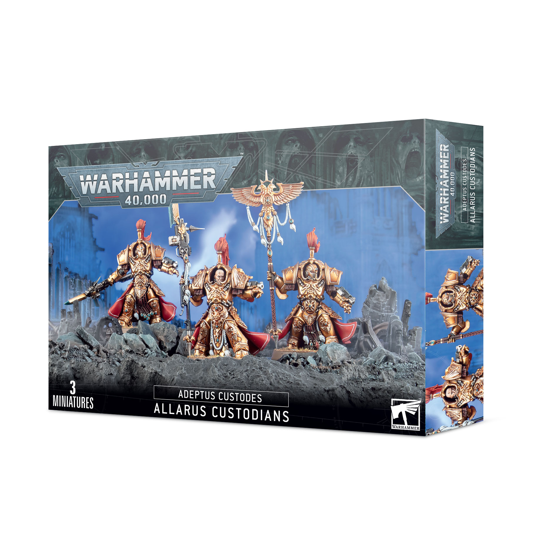 Games Workshop Adeptus Custodes Allarus Custodians 01-13