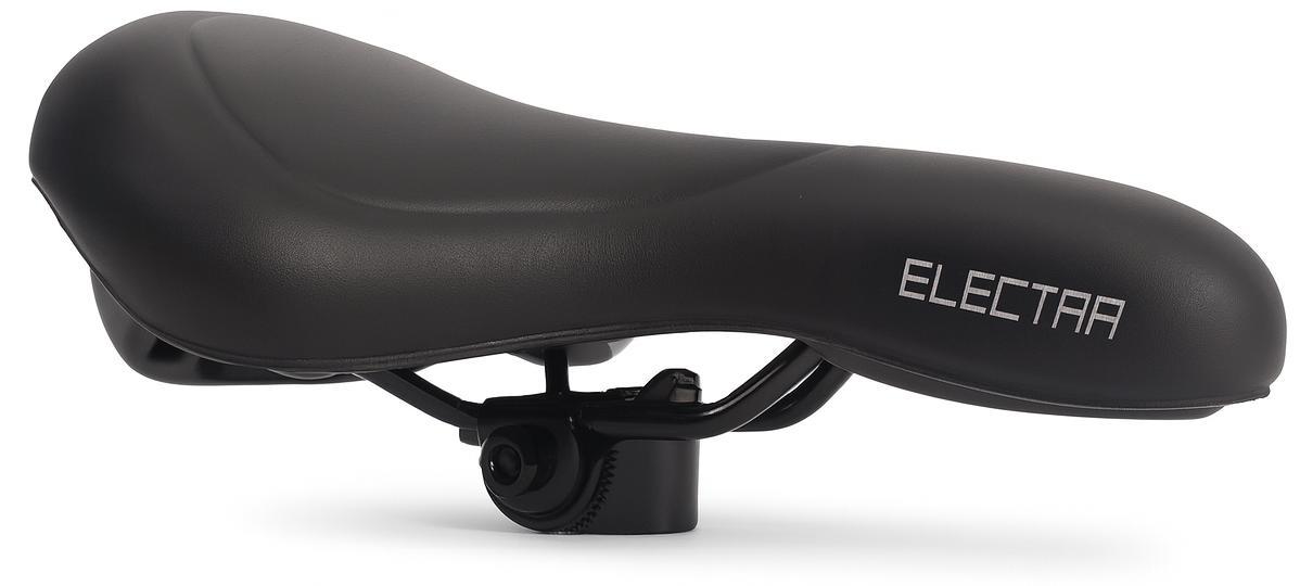 Edge Fahrrad Sattel E -Bike Electra mit Griff und Speicherplatz für das Apple Air Tag - Schwarz 80021055