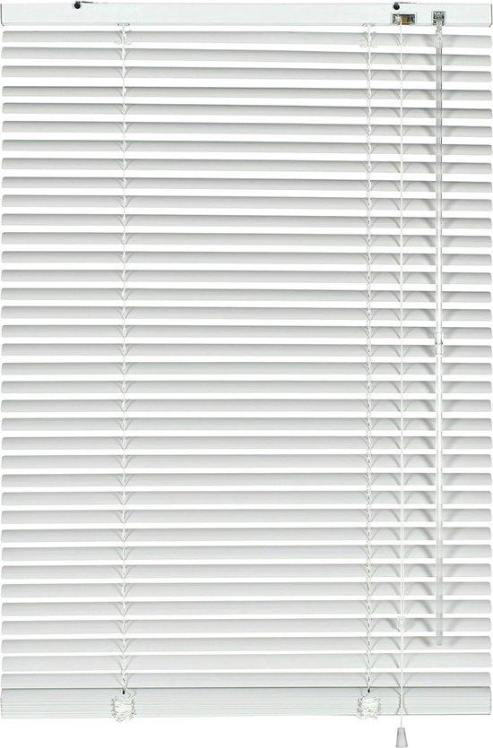 Famanu Aluminiumjalousien Sicht-, Licht- und Blendschutz - Weiß, 100 x 240 cm 203602