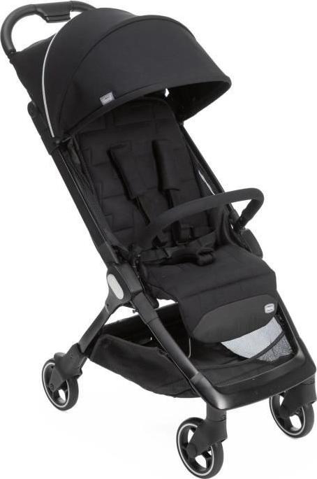 Buggy, Chicco We, Ultraleicht 5,5 kg, Kompakt, Bis 22 kg, Einhand Faltbar, Kabinengepäck Kompatibel, Schwarz CHI8058664139668