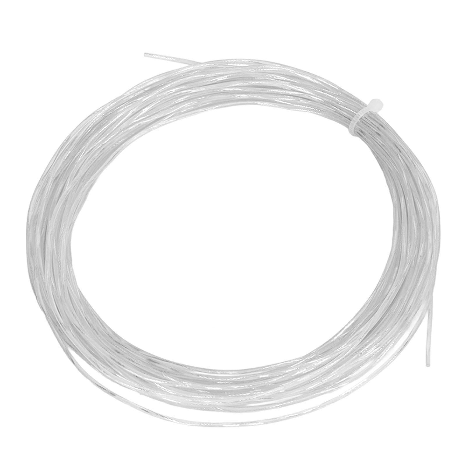 Cocosity Tennisschläger-Saite,Tennisschläger-Saite,Nylon-Tennisschläger-Draht,Hochelastische Tennis-Saite,Ersatz-Nylon-Saite für Tennisschläger,Schläger-Zubehör