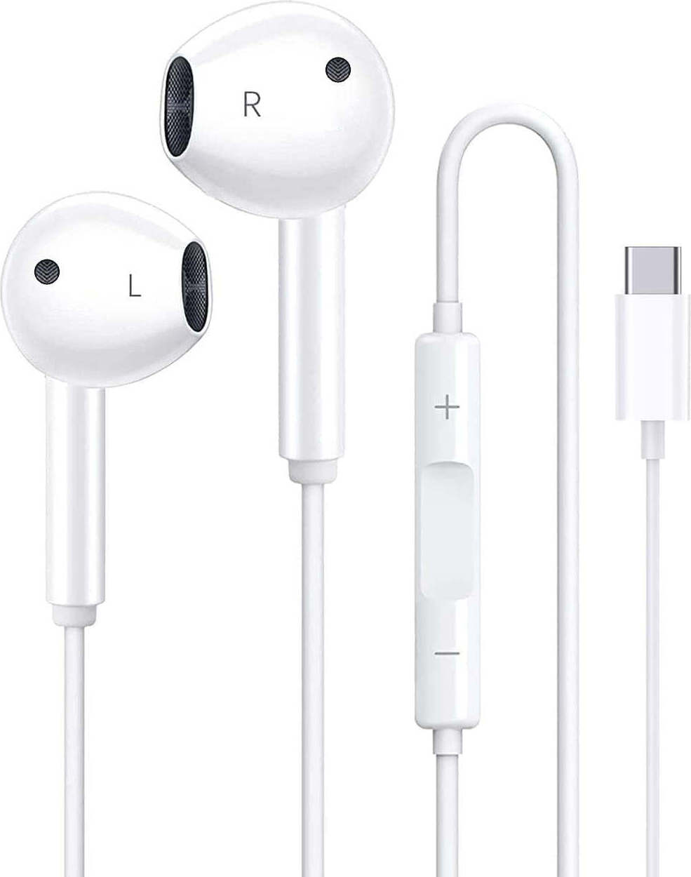 Káblové slúchadlá pre IOS pripojenie – USB- C / Universal