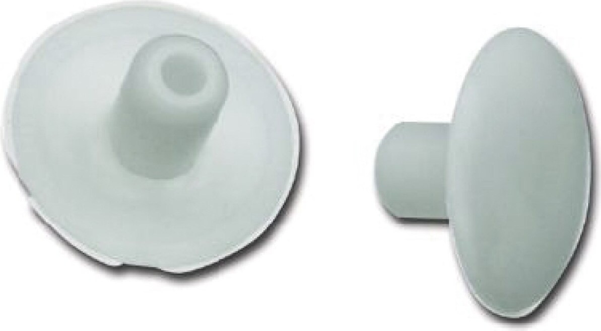 WT WINTECH a.s. Bestätigungskappe - WHITE Durchmesser 6,3/7mm - für Bestätigung mit Innensechskant - Packung mit 1000 Stück