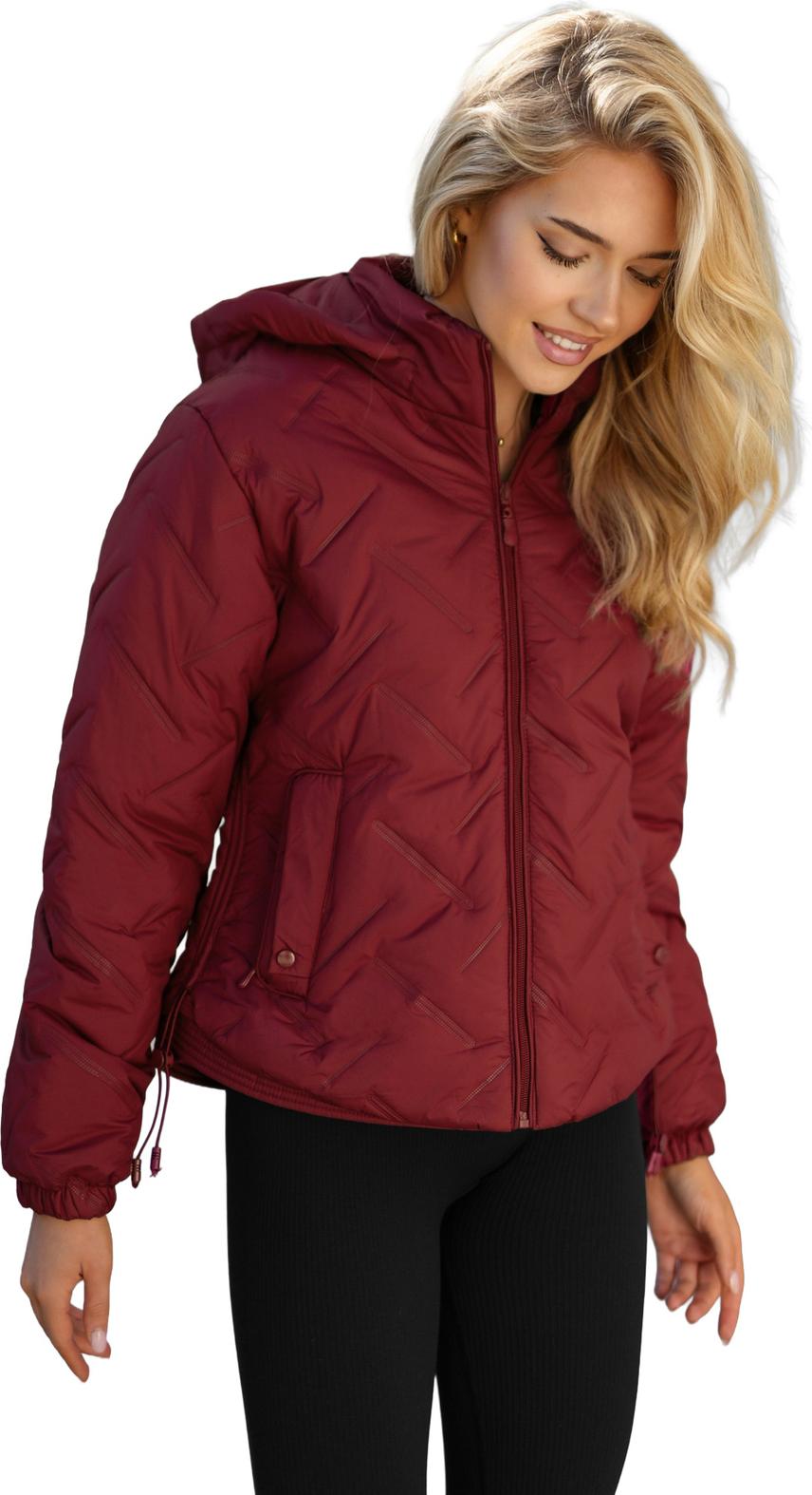 Damen Winterjacke Burgund OZONEE JS/16M9315/06 M