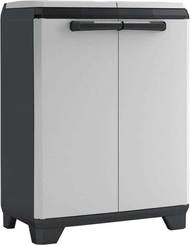 Keter 17206899, 220 l, Quadratisch, Polypropylen (PP), Grau, Polypropylen, 680 mm