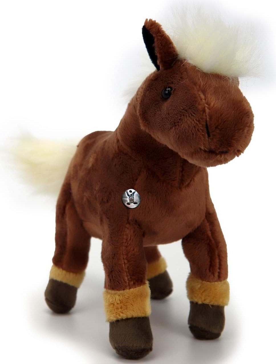 Kuscheltiere*biz Pferd Pony Kuscheltier Haflinger Schwarzwälder Kaltblut Plüschtier Pferdchen CREAMY KT531505